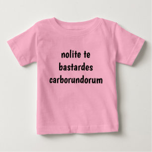 Camiseta De Bebé no dejéis que los bastardos os degraden