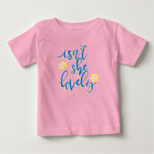 Camiseta De Bebé ¿No es encantadora?