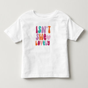 Camiseta De Bebé "No es encantadora" Arcoiris