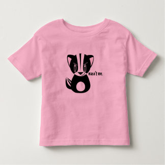 Camiseta De Bebé "No fui yo" Personalizado Skunk Tee