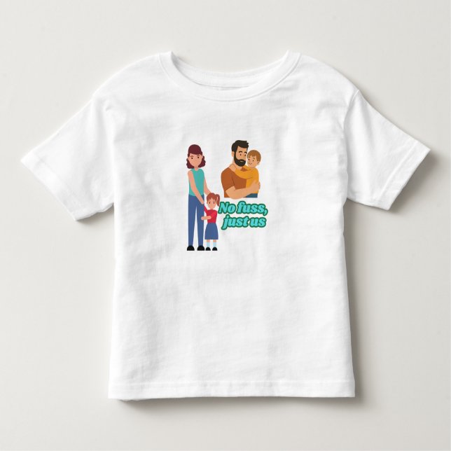 Camiseta De Bebé No hay alboroto (Anverso)