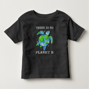 Camiseta De Bebé No Hay Diseño De Tortuga Planeta B Regalos Del Día