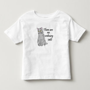 Camiseta De Bebé No Hay Gatos Ordinarios