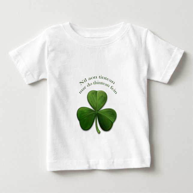 Camiseta De Bebé No hay lugar como el hogar (Anverso)