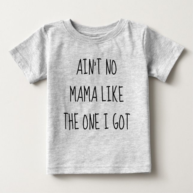Camiseta De Bebé No hay mamá Baby T-Shirt (Anverso)