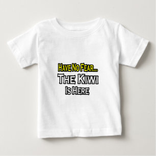 Camiseta De Bebé No Hay Miedo... Kiwi Está Aquí