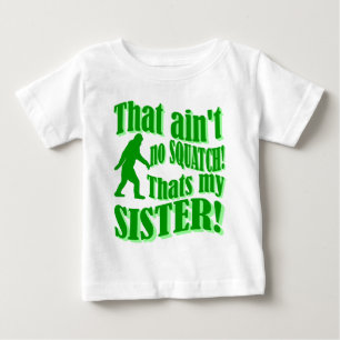 Camiseta De Bebé No hay ninguna escotilla que sea mi hermana