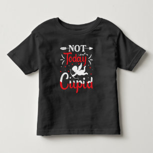 Camiseta De Bebé No Hoy Un El día de San Valentín Divertido Y Cupid