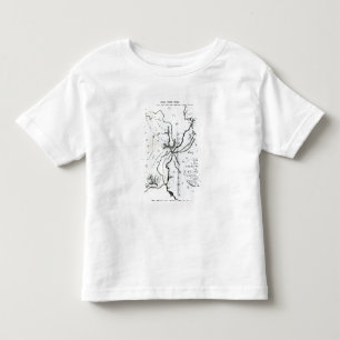 Camiseta De Bebé No III mapa conjetural de la isla de