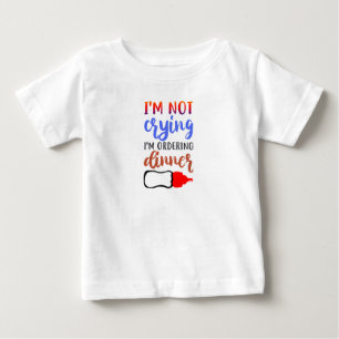 Camiseta De Bebé No lloro, añado a carro