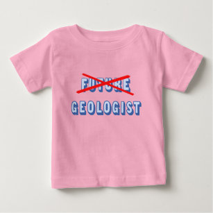 Camiseta De Bebé No más geólogo futuro