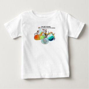 Camiseta De Bebé No me estoy escondiendo; me estoy mezclando con lo