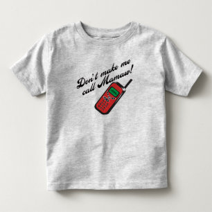 Camiseta De Bebé ¡No me haga la llamada Mamaw!