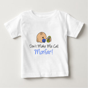 Camiseta De Bebé No me haga la llamada Morfar