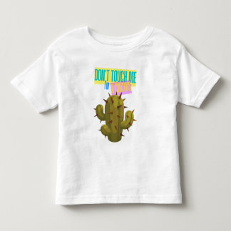 Camiseta De Bebé No Me Toques, Soy Un Cactus