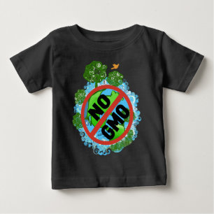 CAMISETA DE BEBÉ NO OGM