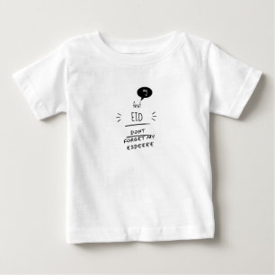 Camiseta De Bebé No olvides mi Eidee