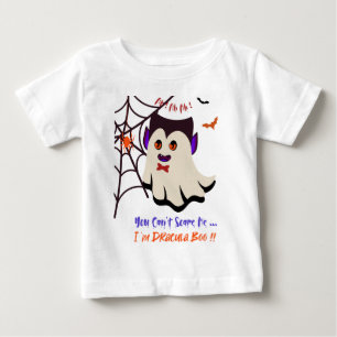 Camiseta De Bebé No puedes asustarme soy la camiseta del bebé del B