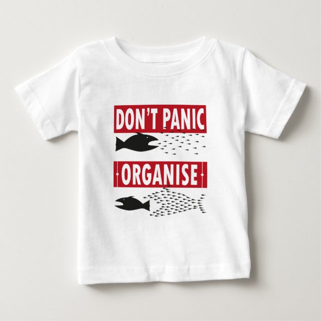 Camiseta De Bebé no se atierre (Anverso)