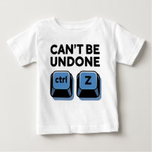 No se puede deshacer ctrl + z