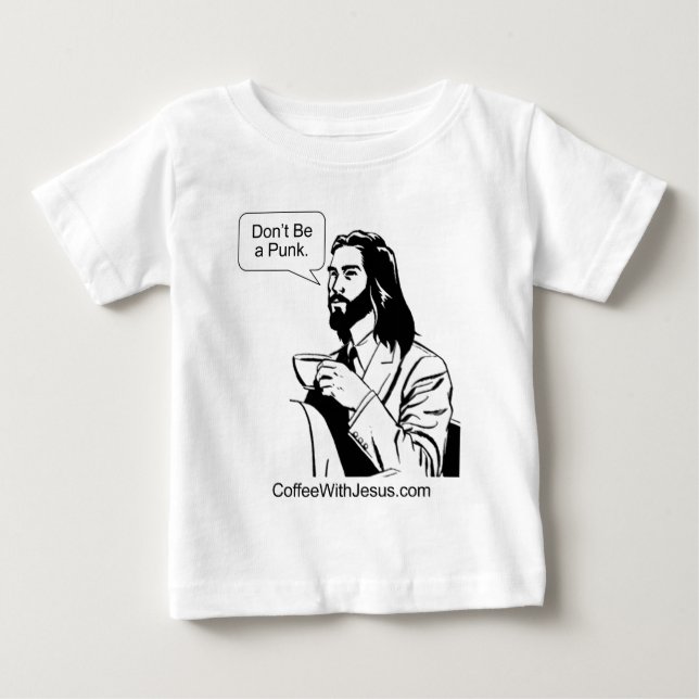 Camiseta De Bebé No seas Punk (Anverso)