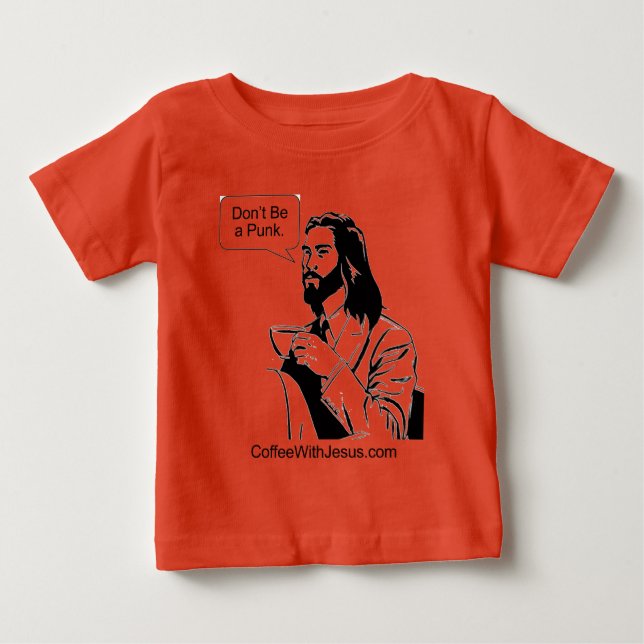 Camiseta De Bebé No seas Punk (Anverso)
