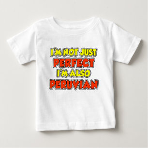 Camiseta De Bebé No sólo perfecto peruano