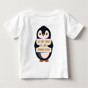 Camiseta De Bebé No soy bajo, simplemente tengo el tamaño de un pin