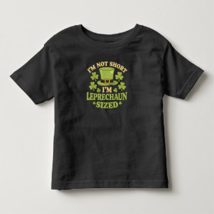 Camiseta De Bebé No soy bajo, soy tamaño duende día de San Patricio