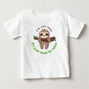 Camiseta De Bebé No soy perezoso bebé camiseta