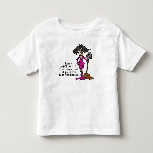 Camiseta De Bebé No te metas conmigo (Anverso)