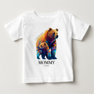 Camiseta De Bebé No tengas miedo, mamá está aquí - Día de la madre