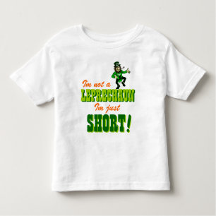Camiseta De Bebé No un cortocircuito del Leprechaun apenas
