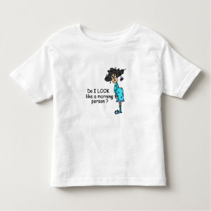 Camiseta De Bebé No una persona matutina