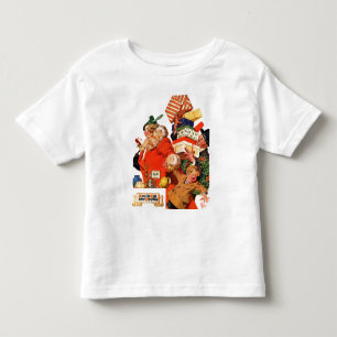 Camiseta De Bebé Noche antes de los Navidades