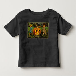 Camiseta De Bebé Noche de halloween Jack-o-Lantern para niños