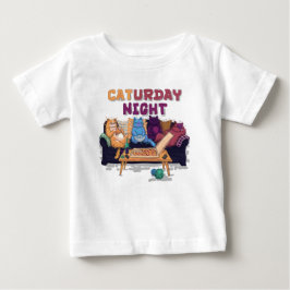 Camiseta De Bebé Noche de sábado