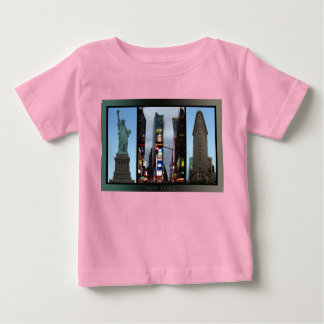 Camiseta De Bebé Noche New York Baby Creeper Organic New York Souve