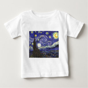 Camiseta De Bebé Noche Van Gogh Starry