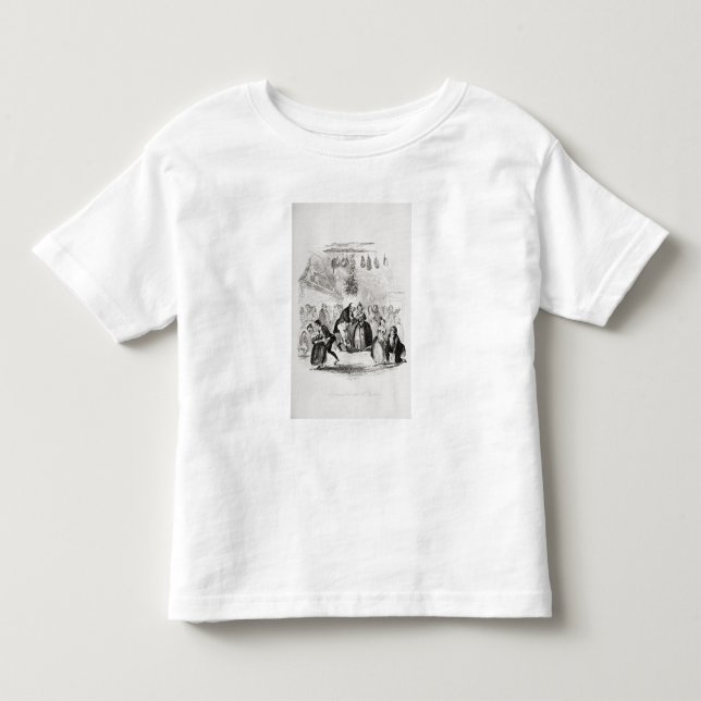 Camiseta De Bebé Nochebuena en Sr. Wardle (Anverso)