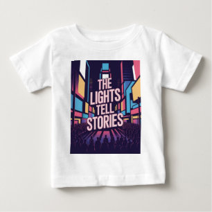 Camiseta De Bebé Noches de brillo en Times Square Nueva York