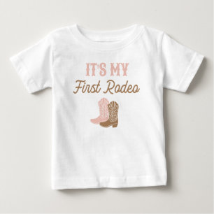 Camiseta De Bebé Nochevieja Primer cumpleaños de Rodeo