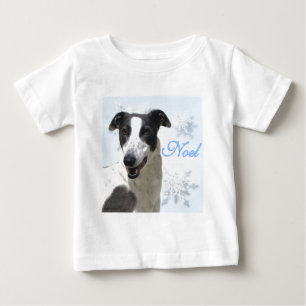 Camiseta De Bebé Noel blanco y negro gris2