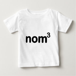 Camiseta De Bebé Nom del nom de Nom