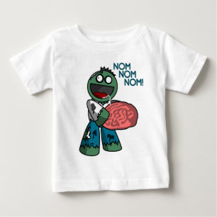 Camiseta De Bebé ¡Nom Nom Nom!