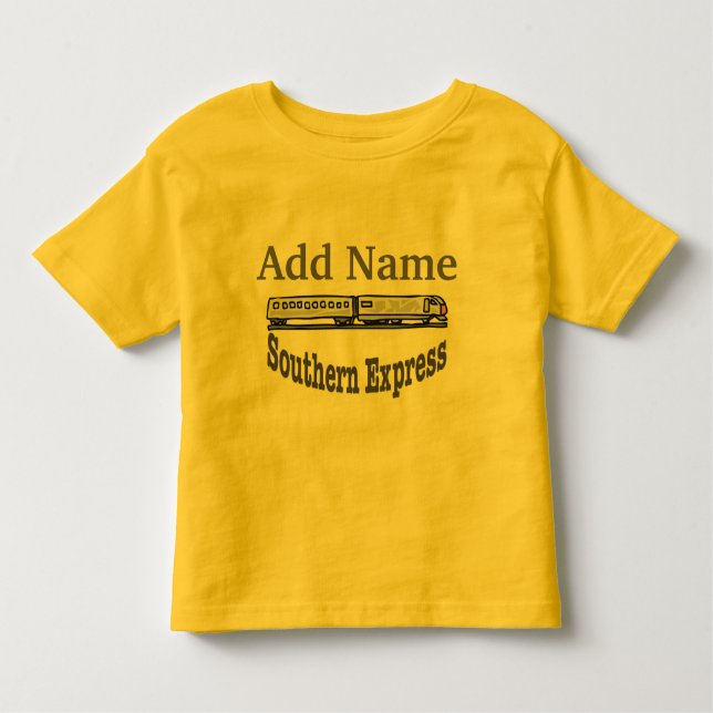 Camiseta De Bebé Nombre adicional de Southern Express Train (Anverso)