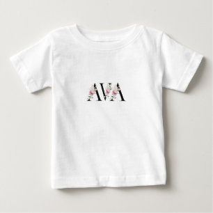 Camiseta De Bebé Nombre Ava