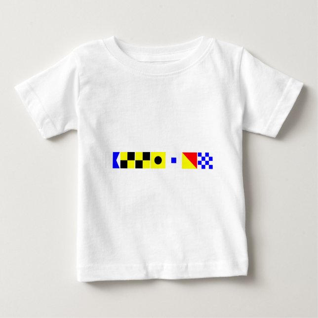 Camiseta De Bebé Nombre de código Allison (Anverso)