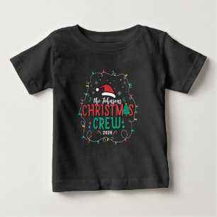 Camiseta De Bebé Nombre de coincidencia de grupo de equipo de Navid