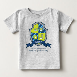 Camiseta De Bebé Nombre de Jonny que significa escudo de caballeros